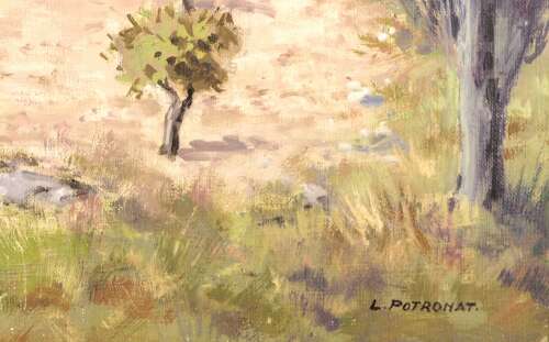 Potronat, Lucien (1889-1974) Provence Vineyard