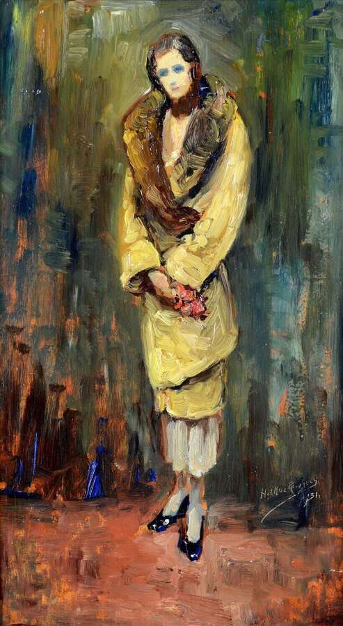 French School (Early 20th Century) Portrait of a Lady