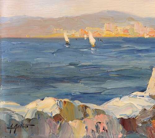 Mathis, Adolphe (1873-1940) Côte d'Azur