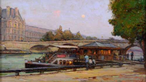 Cartier, Karl (1855-1925) Les Quais de la Seine