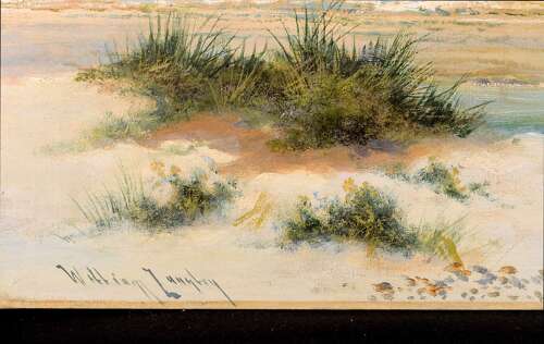 Langley, William (c.1880-1922) Beach Landscape
