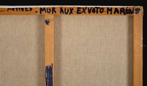 Pruvost, Pierre (1921-2008) Antibes, Mur aux ex Voto Marins