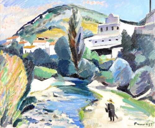 Pruvost, Pierre (1921-2008) L'Oliveze a Vaison-la-Romaine