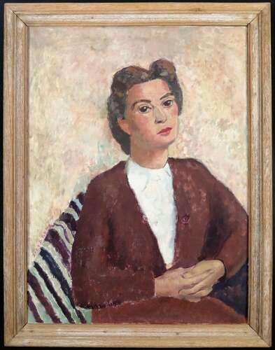 Van den Berg, Jos (1905-1978) Portrait of a Young Lady