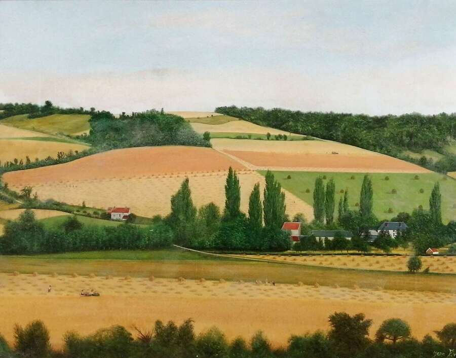Eve, Jean (1900-1968) G&eacute;rons en Vall&eacute;e de l'Epte