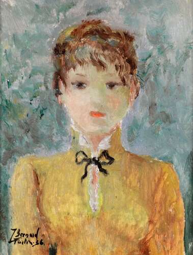 Besnard-Fortin, Jeanne (1892-1978) Portrait of a Young Lady