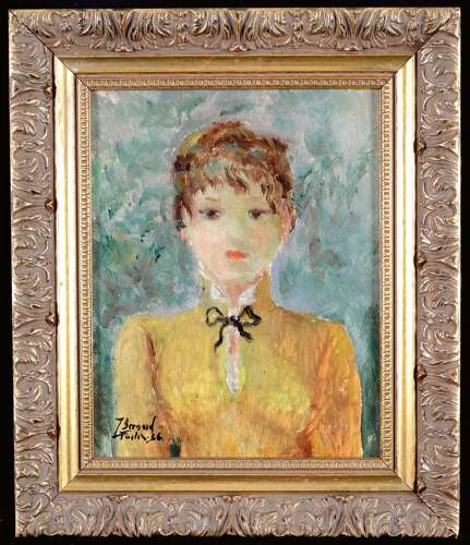 Besnard-Fortin, Jeanne (1892-1978) Portrait of a Young Lady