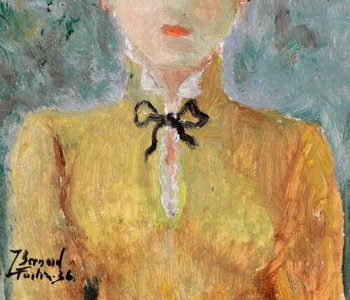 Besnard-Fortin, Jeanne (1892-1978) Portrait of a Young Lady