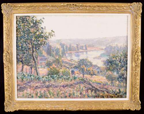O'Neill Gallagher, Frederick (19th /20th Century) Banks of the Seine