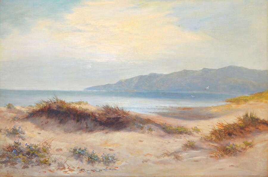 Sherrin, Daniel (1869-1940) Tranquil Beach Landscape
